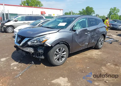2018 Nissan Murano Sv из США, поврежденный, VIN 5N1AZ2MH5JN152006